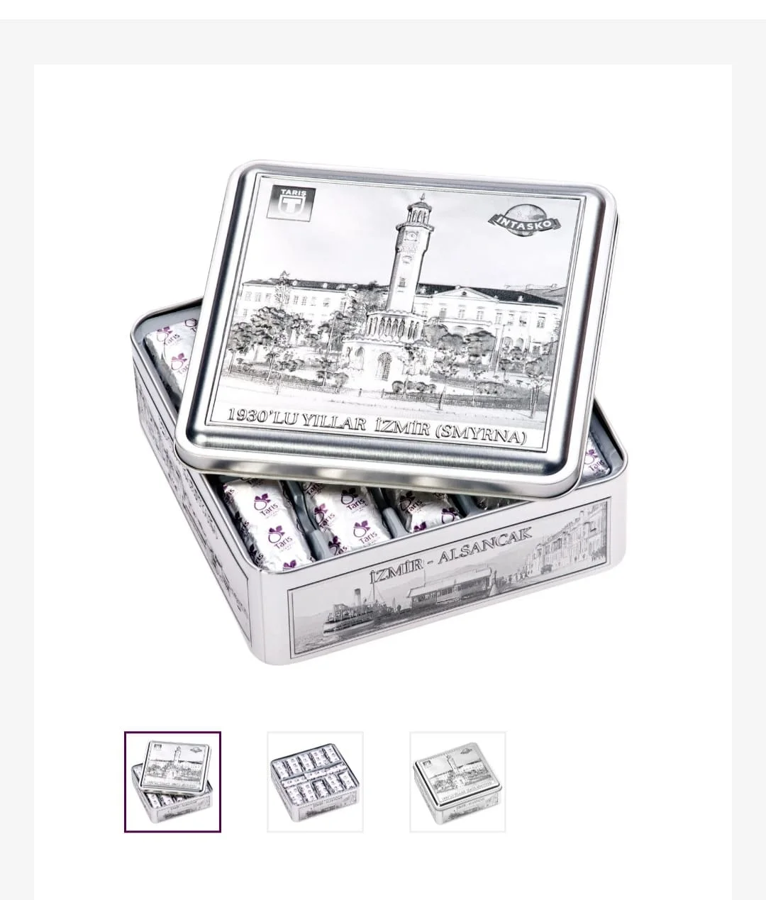 Tariş Sym Metal Kutu İncir 1kg